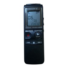 Sony ICD-PX820 Handheld IC Voice Audio Recorder Black Tested Works