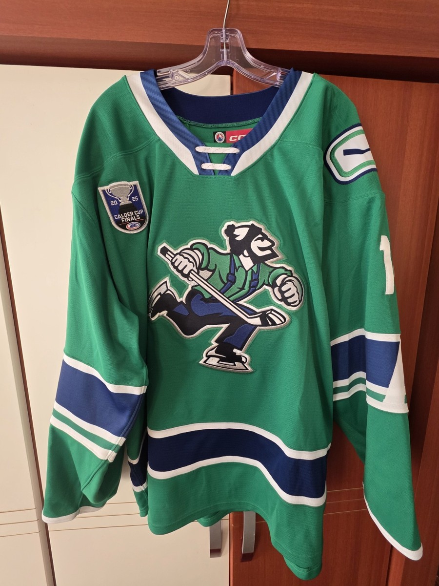 Stevens 2025 Abbotsford Canucks Calder Cup Auto'd AHL Authentic