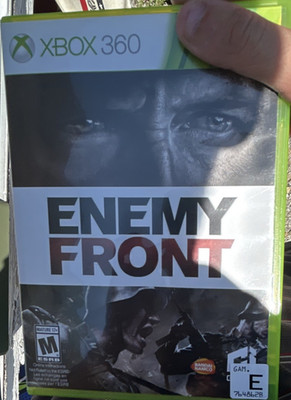 Bandai Namco Enemy Front Xbox 360 M Mature Video Game Disc w/ Case