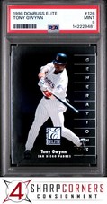 1998 DONRUSS ELITE #126 TONY GWYNN PADRES HOF POP 1 PSA 9