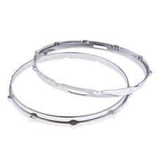 2 x 14 Zoll Aluminium Snare Drum Hoop Ring Fe...