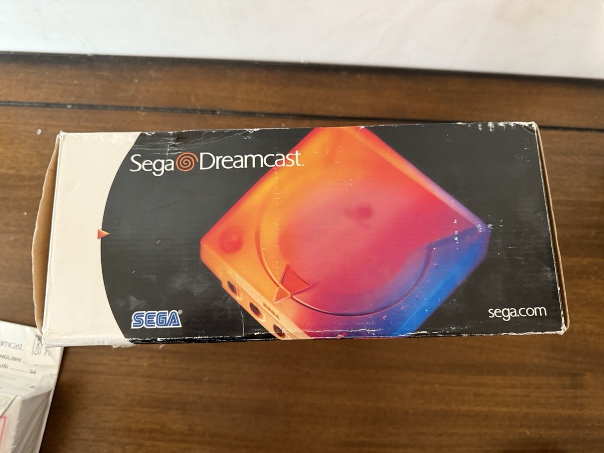 Sega Dreamcast Console Complete In Box - Tested Working