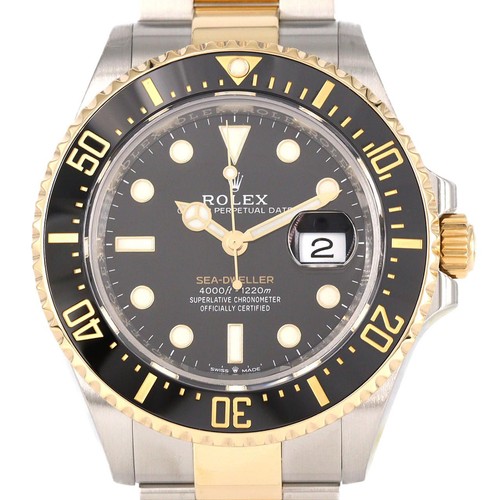 Authentic Rolex Sea-Dweller 126603 SSxYG Mechanical Automatic Random Number ...