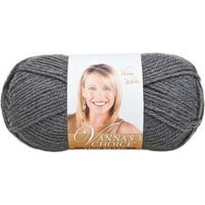 Lion Brand 860-151 Vanna's Choice Yarn-Charcoal Grey 3Pk 