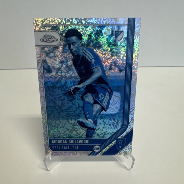 Topps Chrome MLS 2026 Morgan Guilavogui Real Salt Lake FROZENFRACTOR -2/0