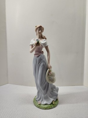Avon Moments and Memories Kathleen A Spring Stroll Figurine