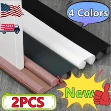 Door Bottom Seal Strip Stopper Under Door Draft Guard Stopper Soundproof Strip