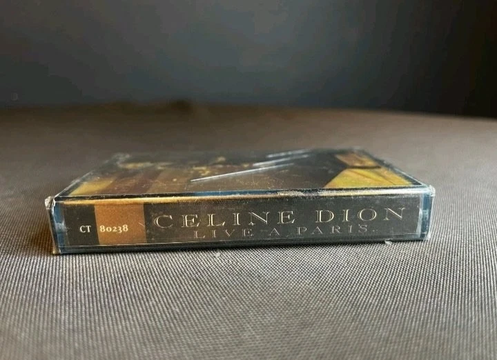 Celine Dion Live a Paris Cassette Tape (Epic 1996) New Sealed - Image 3 of 4