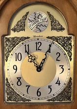 VTG Herschede LADY HAWTHORNE 611 Grandfather Clock Parts Wood Not Included