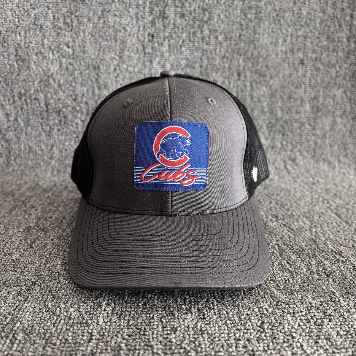 '47 Brand Chicago Cubs Trucker Snapback Hat Gray Adjustable