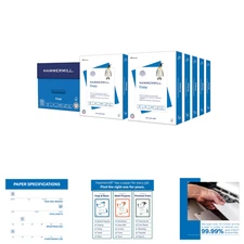 Copy Paper 10 Ream 5000 Sheets 20 lb 92 Bright For Office Printer