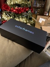 Amazon Echo Frames 3rd Gen Smart Audio Glasses Charcoal Gray Wide iOS Android