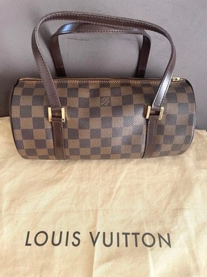 LOUIS VUITTON LV Damier Ebene Papillon 26 N51304 Hand Bag