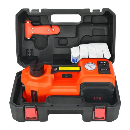 Electric Car Jack 5Ton 12V Kit Hydraulic (Lifting Range: 6.1~17.7 inch) with ...