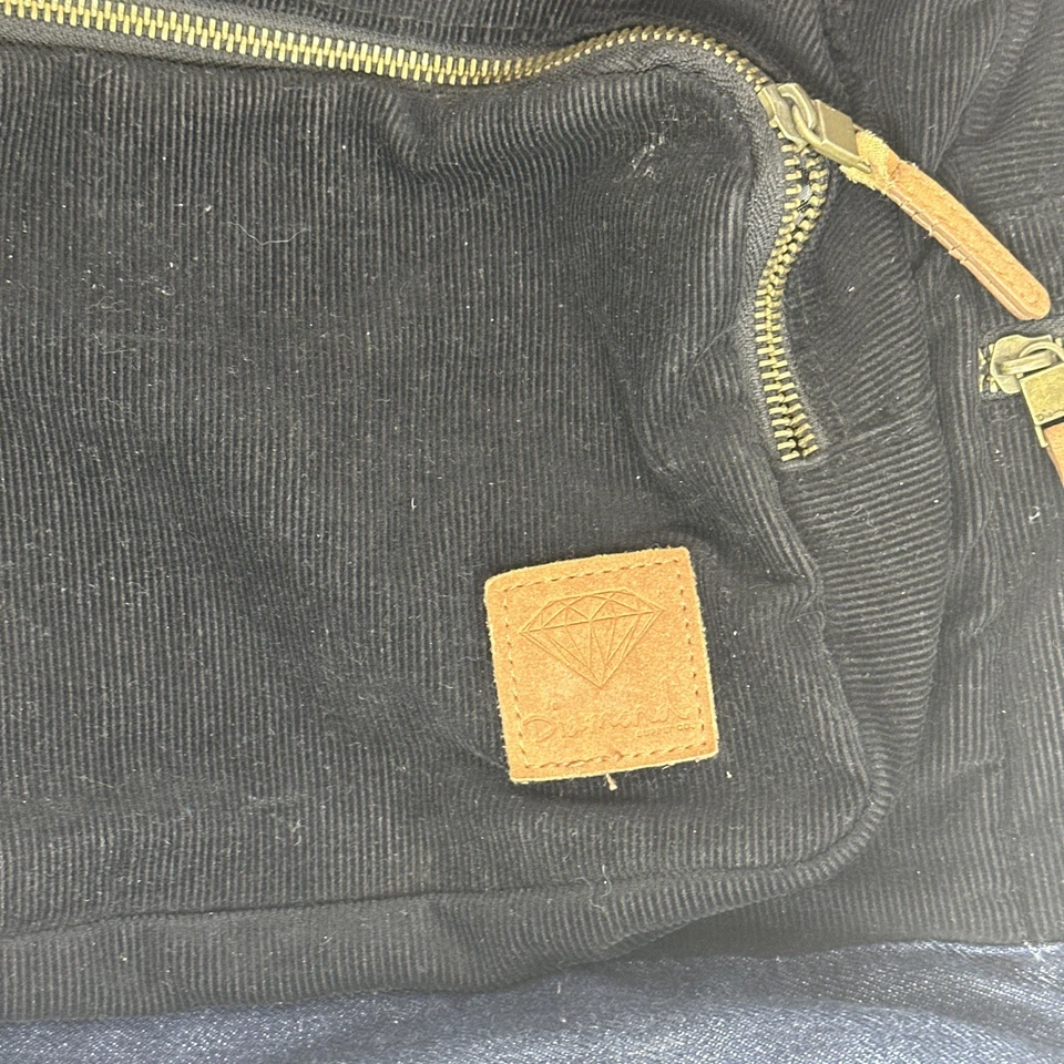 Diamond Supply Co. Pana Jean Negro Mochila Bolso de Patín Hershel Vaschy Foto 3 de 4