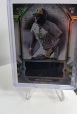 2024 Topps Triple Threads - Single Jumbo Relics Jackson Chourio #SJR-CHO2 /48...