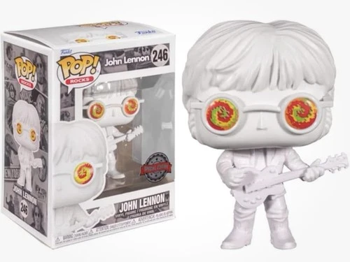 Funko Pop! Rocks John Lennon #246 Entertainment Earth Exclusive Ltd, Edition
