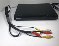 Sony DVP-SR210P DVD Player w/AC Connector Cables TESTED/WORKING GREAT VG