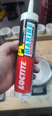 5 pieces Loctite PL Marine Fast Cure Adhesive Sealant, 10.1 Ounce Cartridge