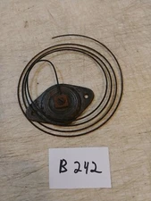 ANTIQUE GERMAN COTTAGE / MANTLE CLOCK COIL STRIKE GONG