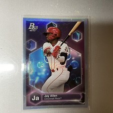 2022 Bowman Platinum Precious Elements Jay Allen #PE-5 Cincinnati Reds