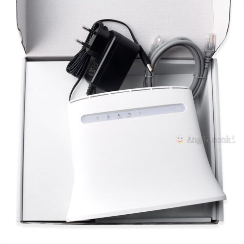 Router 4G LTE ZTE MF296C - Wireless, 4 Porte LAN, Bianco, Per Connessione Internet Mobile