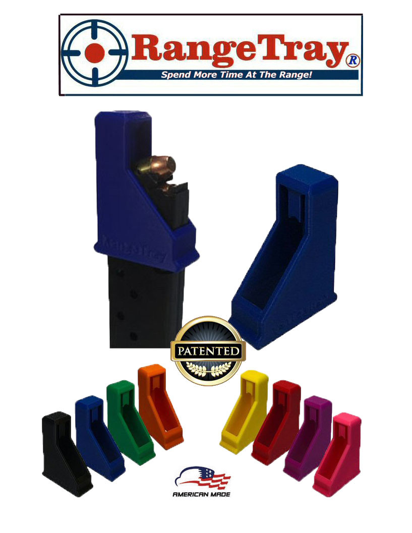 RangeTray Magazine Loader SpeedLoader for Walther PPS M2 9mm - BLUE