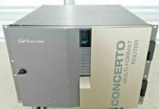 Grass Valley Concerto Multi-Format Router w/ 4 Port 32 x 32 CRS2001 Cards