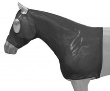 Showman Lycra Mesh Zipper Slicker Hood