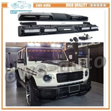 Fits For Mercedes-Benz G-Class 2011-2019 Lamp Roof Top Light Bar with LED DRL