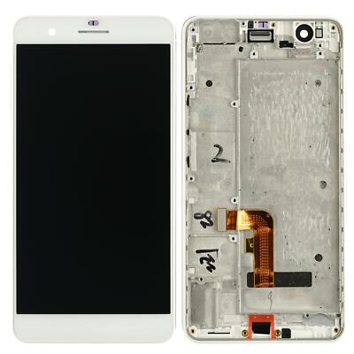 Honor 6 Plus display screen lcd touchscreen glass + frame, white