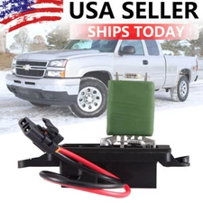 A/C Heater Blower Motor Resistor Fan Speed Control for Chevy Silverado 2500 1500