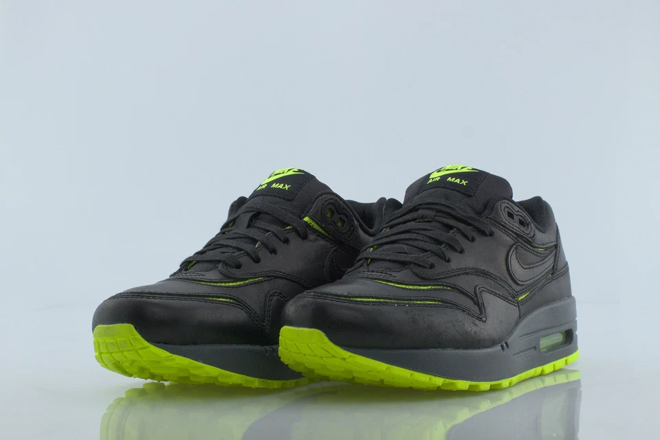 NIKE AIR MAX 1 CUT OUT PRM 644398-002 EU 36 US 5.5 WMNS BLACK VOLT AM1 OG DS NEW - Image 2 of 4