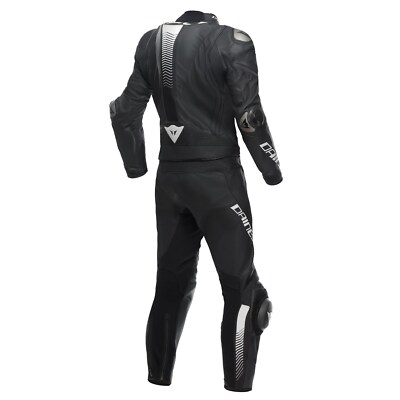 Dainese Laguna Seca Combinaison Cuir de Moto Longues (Noir