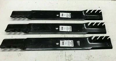 Qty-3 24-1/2" Stens 302-825 Silver Streak Toothed Blade 72" Deck Scag 482694 - Image 1 of 4