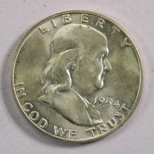 1954-D Franklin Half Dollar - BU