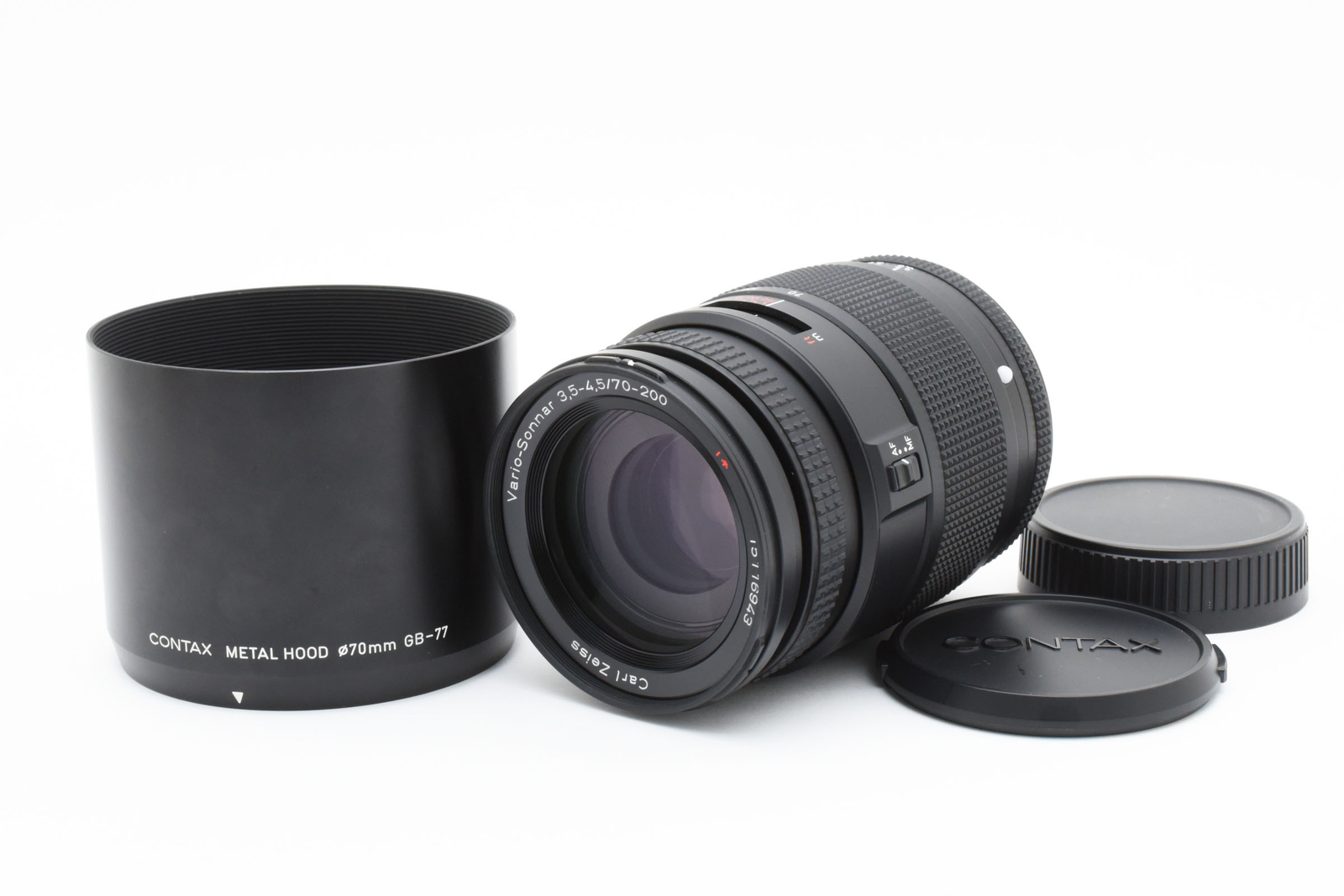 RARE MINT Contax Carl Zeiss Vario-Sonnar T 70-200mm f3.5-4.5 Lens Japan