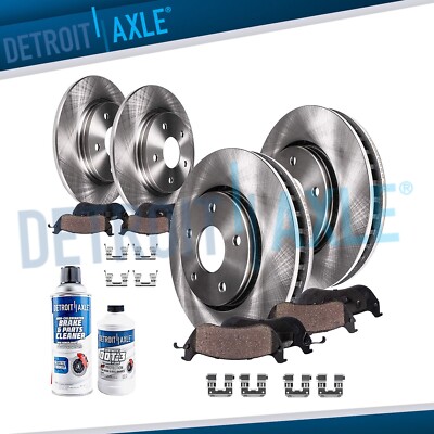 Front and Rear Rotors Brake Pads Kit for Subaru Foreste Crosstrek XV Crosstrek