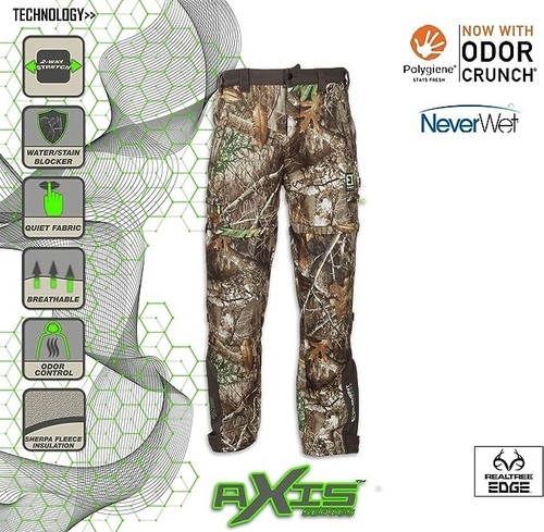 New $153 ELEMENT OUTDOORS Axis  Realtree Edge Midweight Hunting Pants Youth XL - Picture 7 of 7
