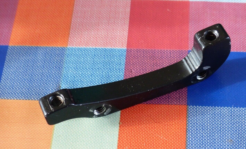 Unbranded 160mm IS post-mount disc brake adapter (9.7)