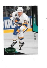 Bob Bassen 1993-94 Parkhurst Emerald Ice Hockey Card #445 St. Louis Blues