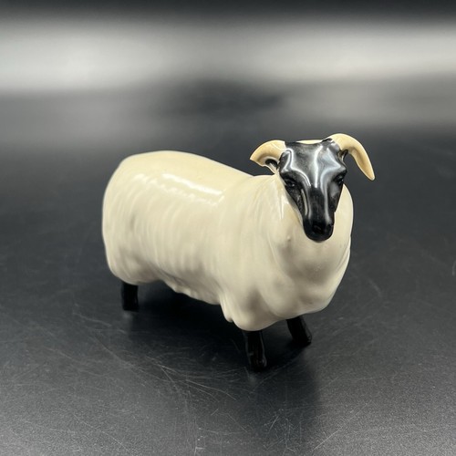 Beswick Black Faced Ram Sheep Figure Figurine Model Number 1765 RARE