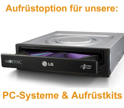 Aufrüstoptionen für das PC-System & Aufrüstkit / Laufwerk-1 DVD-Brenner 24x