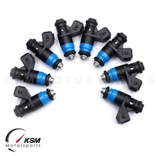 8 x 60lb 630cc fit Deka Compact Fuel Injectors FI114962 EV1 High Impedance E85