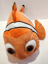 Disney Store Finding Nemo Authentic NEMO Plush Stuffed Animal Toy Clown Fish 8  