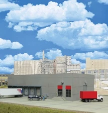 Walthers HO Scale ~ New 2025 ~ Truck and Railroad Docks ~ Kit ~ 933-4070