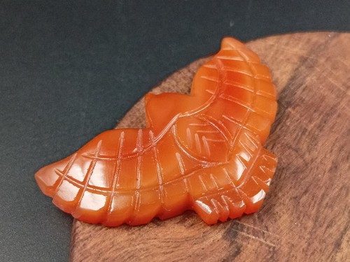 Hand Carved Eagle Pendant – Loose Gemstone Jewelry for Women’s Gift - Picture 7 of 20