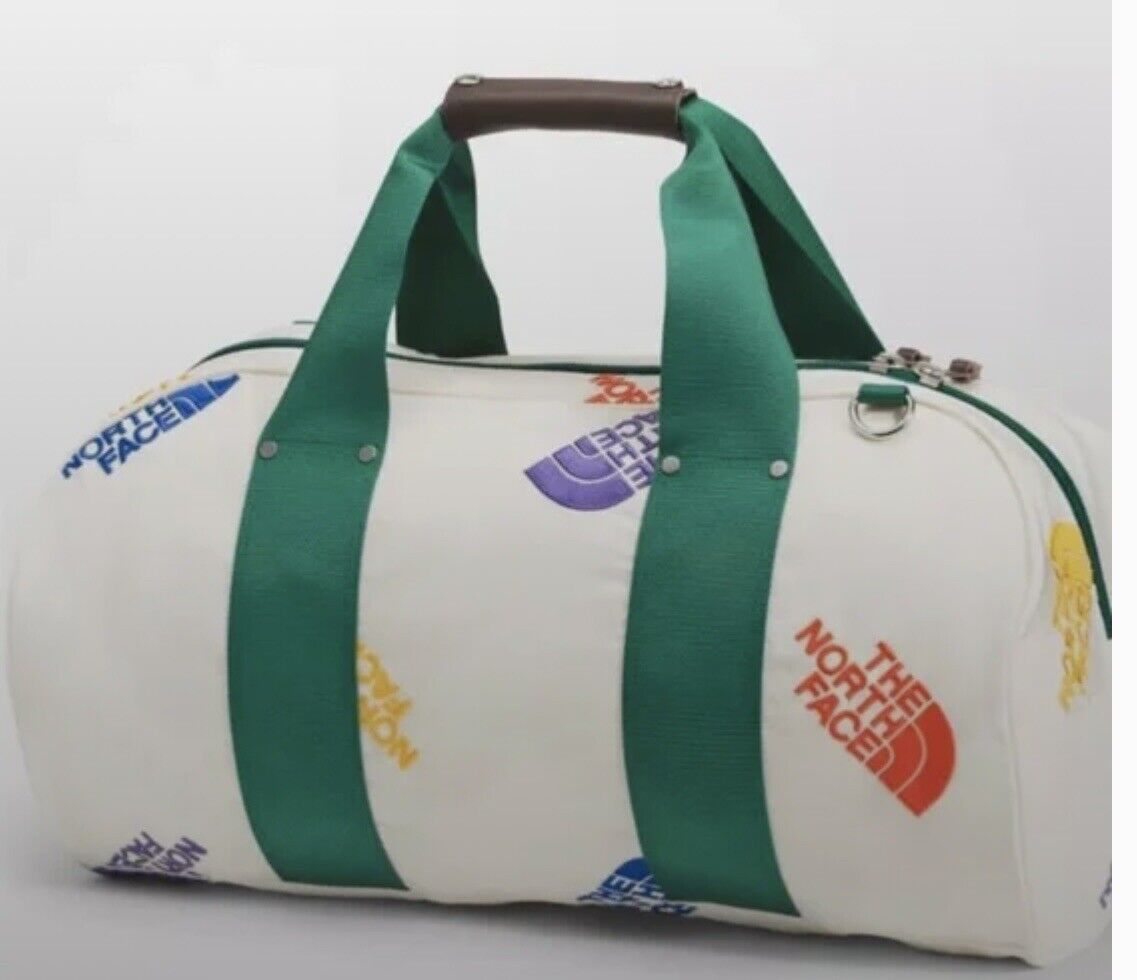 The North Face Duffel Bag Color Block Vintage White Rare New W/Tag ...