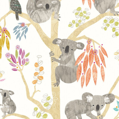 WGU50126W - When I Grown Up Kooka Koala Kürbis OHPOPSI Tapete