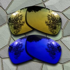 Yellow Golden Violet Blue Polarized Lenses Replacement For-Oakley Ravishing